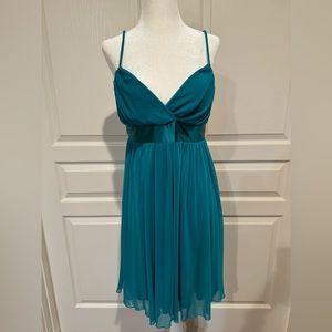 Ruby Rox Juniors Womens Turquoise Flowy Dress Size Small